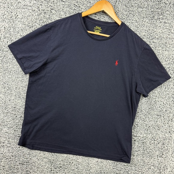 Polo Ralph Lauren Other - Polo Ralph Lauren Shirt Mens XL Navy Blue Small Pony Logo Tee Crewneck Cotton
